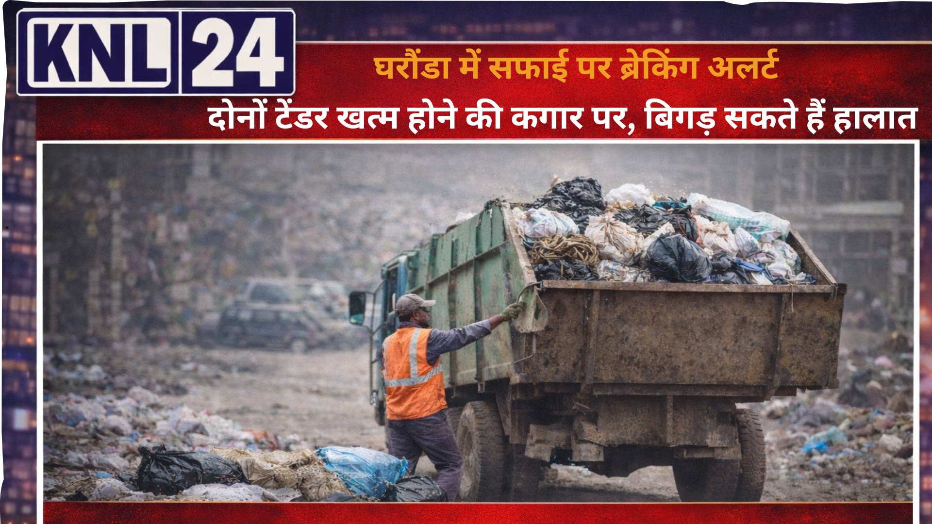 घरौंडा में सफाई पर ब्रेकिंग अलर्ट: दोनों टेंडर खत्म होने की कगार पर, बिगड़ सकते हैं हालात
